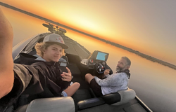 Freshwater fishing dreams in Florida.